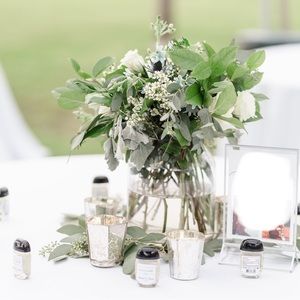 Mercury glass votive candle holders (assorted)